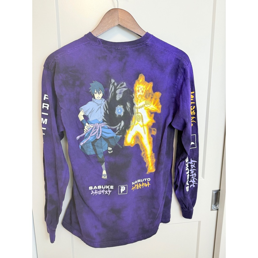 Primitive x Naruto Shippuden‎ Six Paths Long Sleeve T-Shirt Purple Size Small